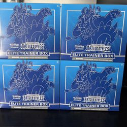 Battle Styles Elite Trainer Box [Rapid Strike Urshifu] (Blue) - SWSH05: Battle Styles (SWSH05)