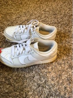 Light grey nike dunks