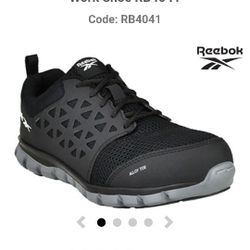 Reebok Safety Size 7 Men's 8 Women's 