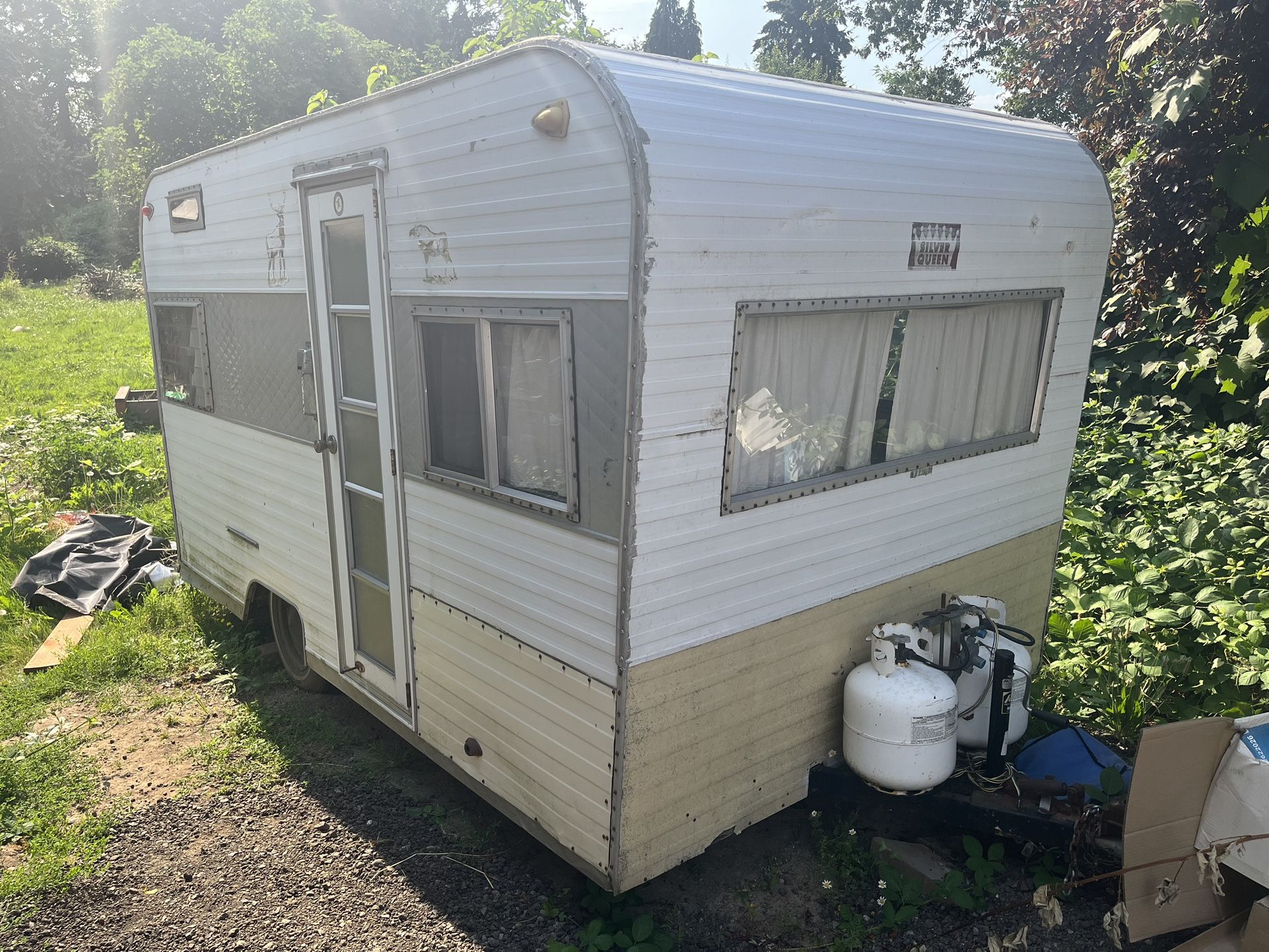 1965 Silver Queen Camper