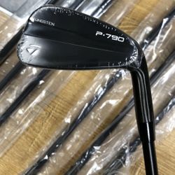 2025 TaylorMade P790 Chrome Iron Set 4-PW- Dynamic Gold 105g Chrome Shafts S300