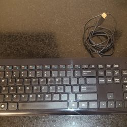 Acer SK-9020 Black Wired USB Keyboard – Full-Size, Quiet Keys, Retractable Feet