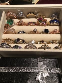 Updated new rings with different stones, metals and sizes $30 OBO each ring sold separately