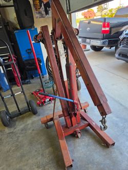 Used engine hoist