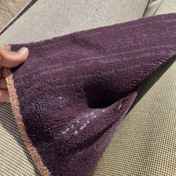Carpet  Like New.  120 ‘.  Clean. Carpet. Purple Color