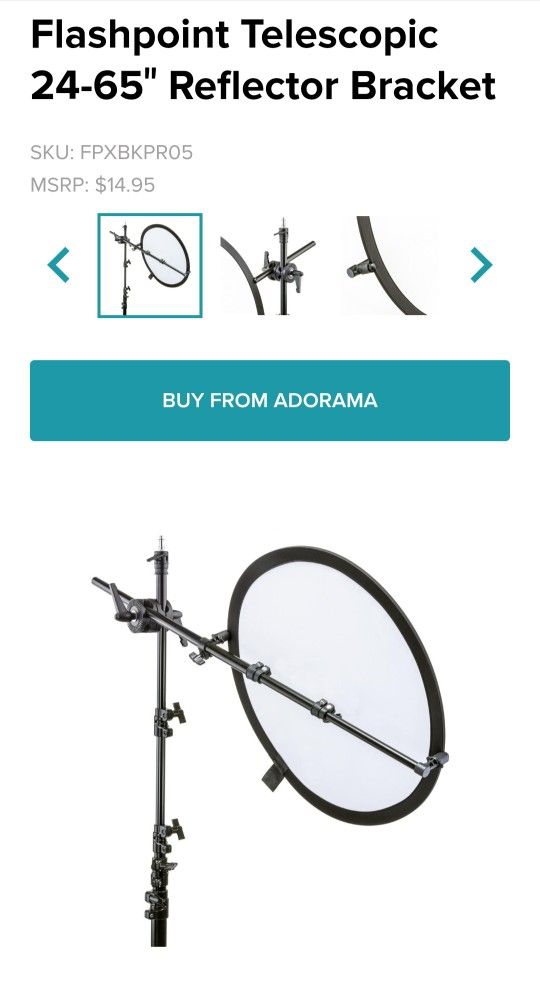 Flashpoint Reflector Bracket