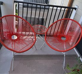 PATIO  SET  3 PIECES