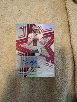 Baker Mayfield Rookies & Stars Auto Trading Card