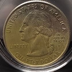 2006 D Washington Quarter Improperly Annealed Planchet Error