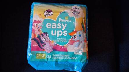 NEW Pampers Little Pony Easy Ups Training Underwear for 2T-3T