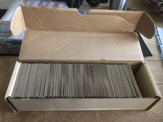 Misc box set 1987 Topps, also including a few misc 88 Topps TX Rangers