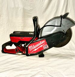 MX Part Off Saw w/ 3 batteries