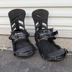 Burton Mission Re:Flex snowboard bindings MEN’S LARGE black