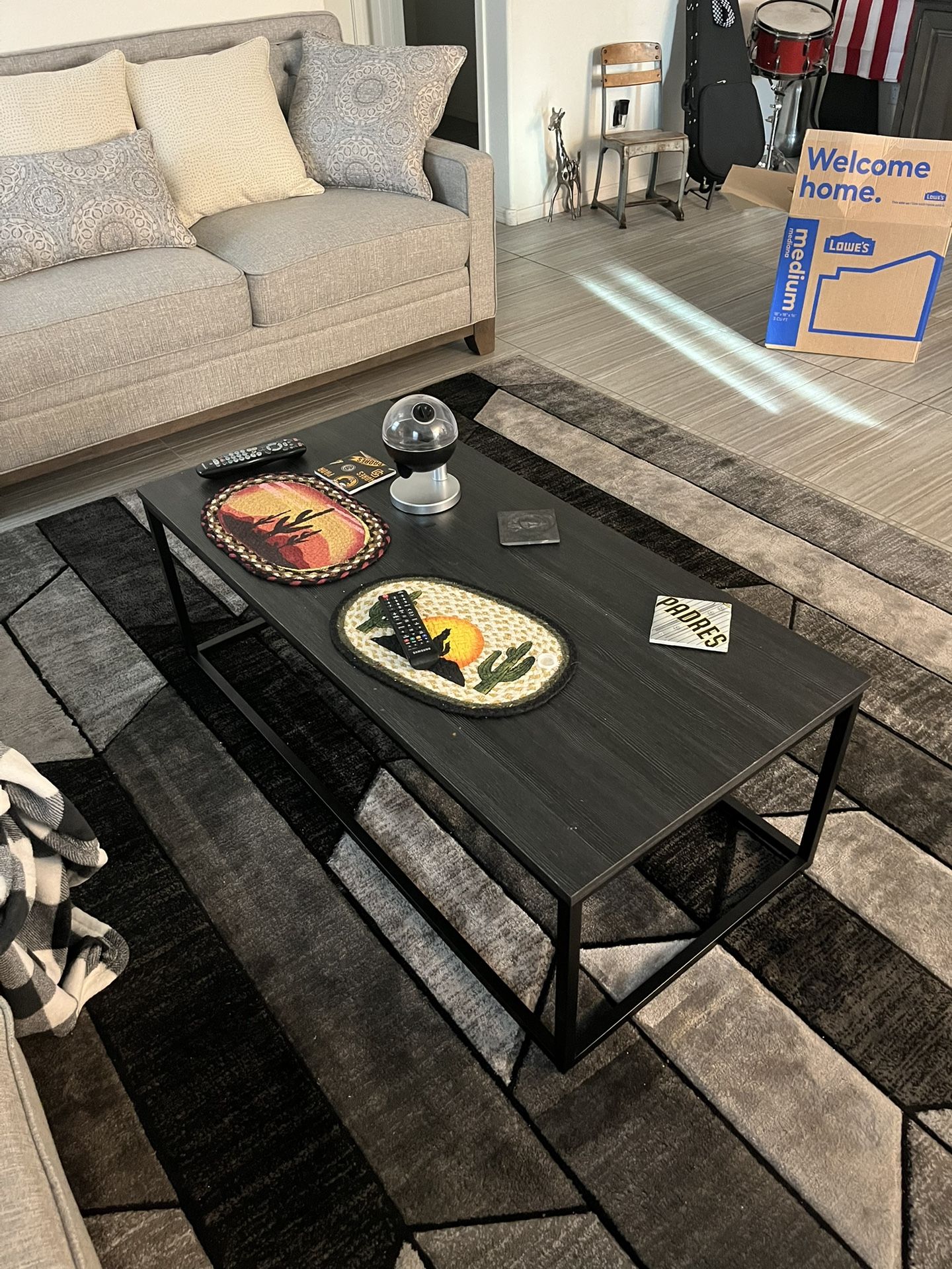 Coffee Table + Two Side Tables