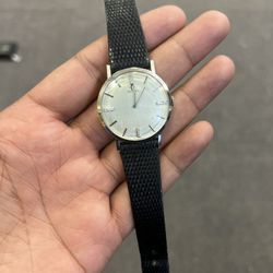 Vintage  Omega 14k Gold & Diamond Watch  Cal 620 RARE watch