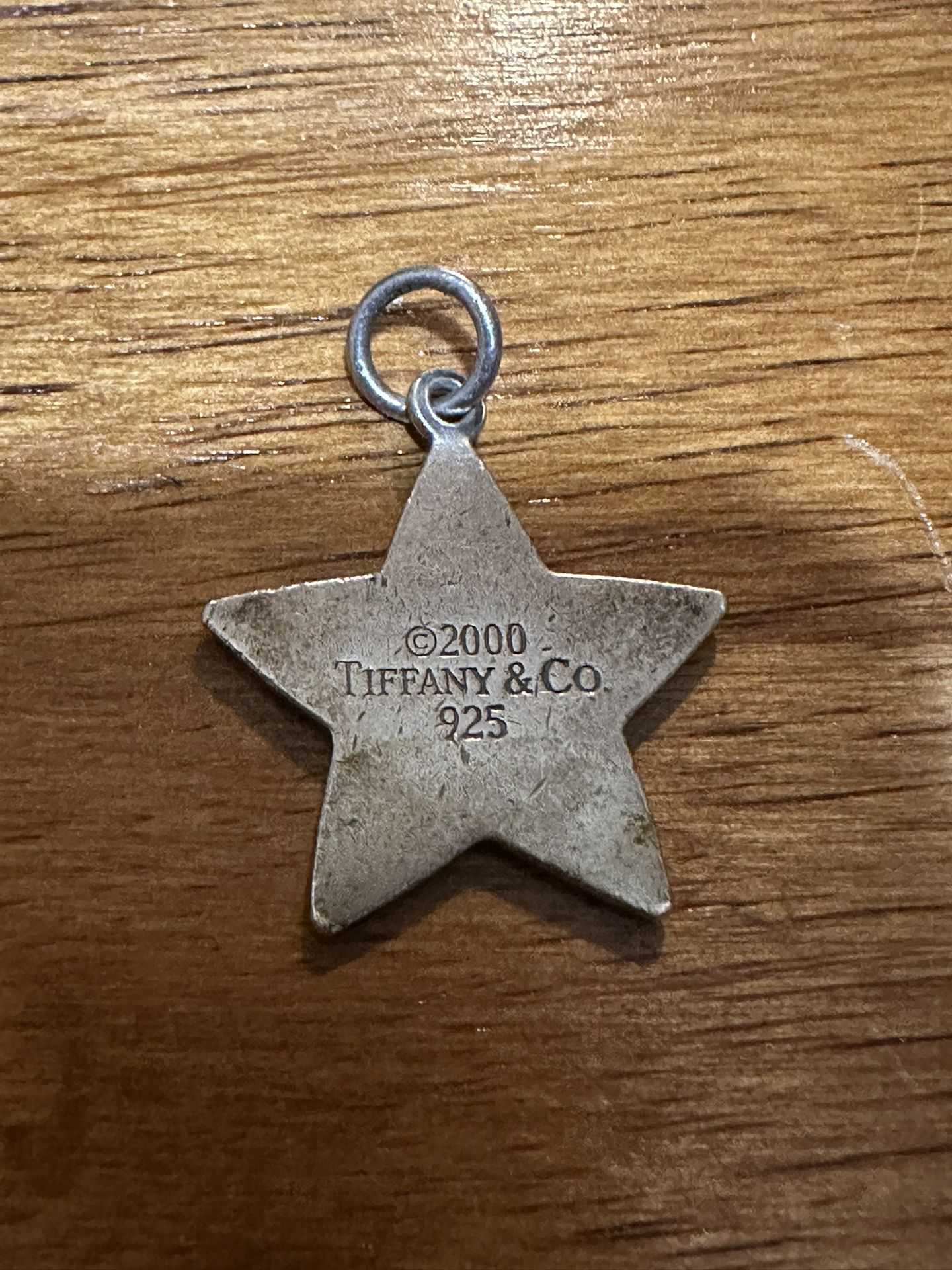 Tiffany & Co Sterling Silver 2000 Star Charm 925