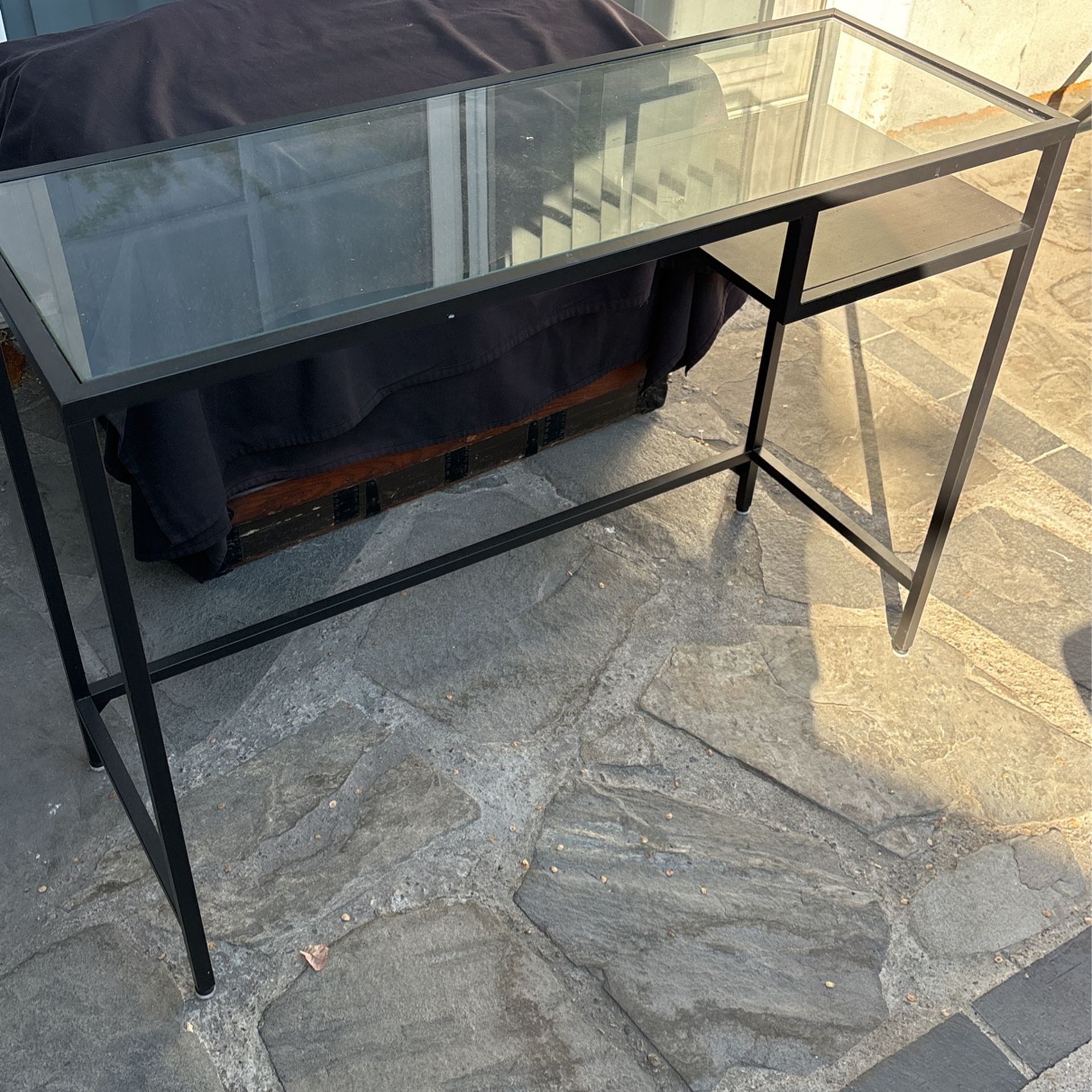Glass Desk