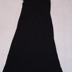 Zara Womans Silk Long Dress/sleepware 