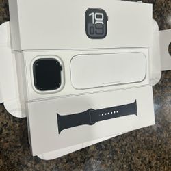 Apple series 10 jet black 46 mm open box 