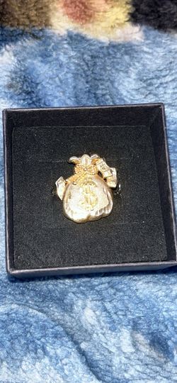 10k Moneybag Ring