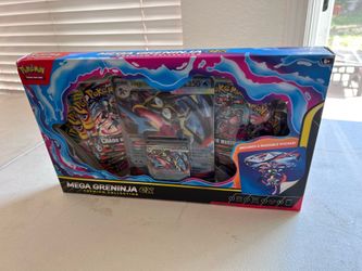 Pokemon mega greninja ex box  $65
