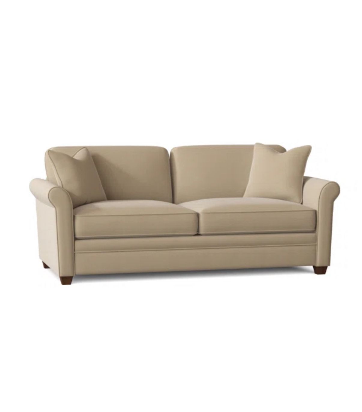 β
β
β
β¨Like-New Luxury Sleeper Sofa Bed β Queen Size β MUST GO!β¨ π₯ Demetrius 77β Rolled Arm Sofa Bed Custom Upholsteryβ’ π Queen Sleeper