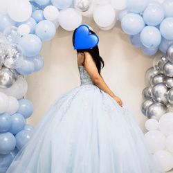 Light Blue , Size 10