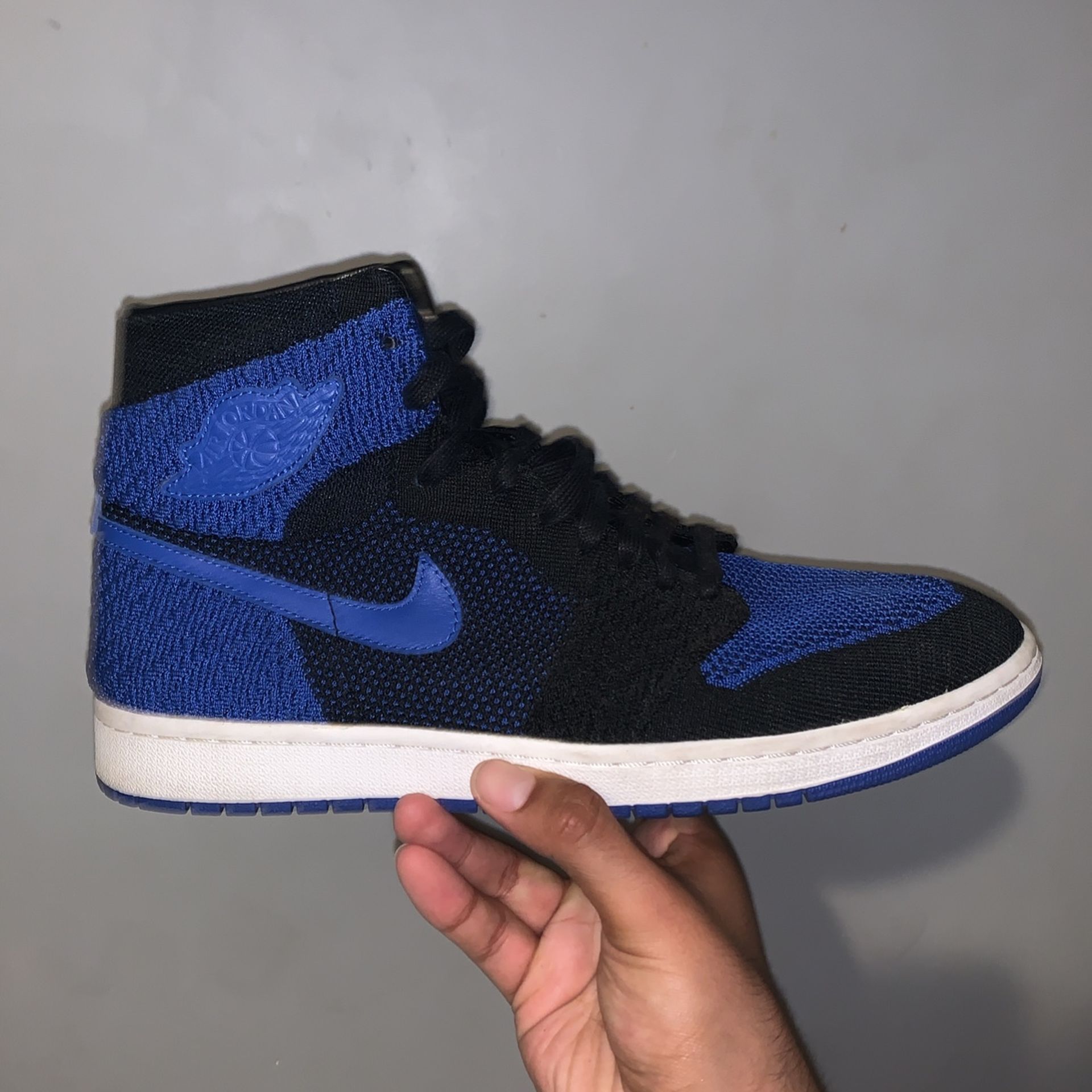 Royal Blue Flyknit Jordan 1s Size Air Jordan Retro OG Flyknit High