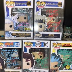 Various Signed Funko Pops (read description)