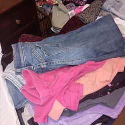 Large girls clothing lot
