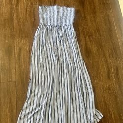 NWT blue Maxi Dress 