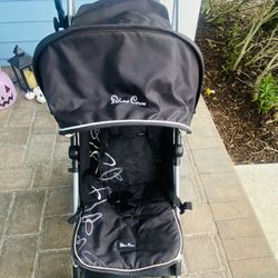 Silver Cross Zest Stroller with Raincover & Stroller Umbrella-LIKE NEW! Barely Used!!
