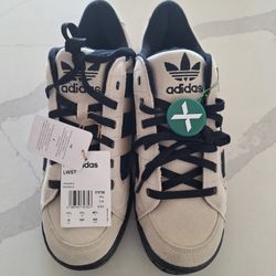 Adidas Originals "LWST" In 'Wonder Beige/Black" - Men's 12 For Sale