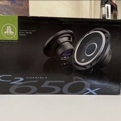 JL Audio C2-650x Speakers 6.5 Inch Brand New 