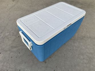 Coleman 48QT Performance Cooler, Blue