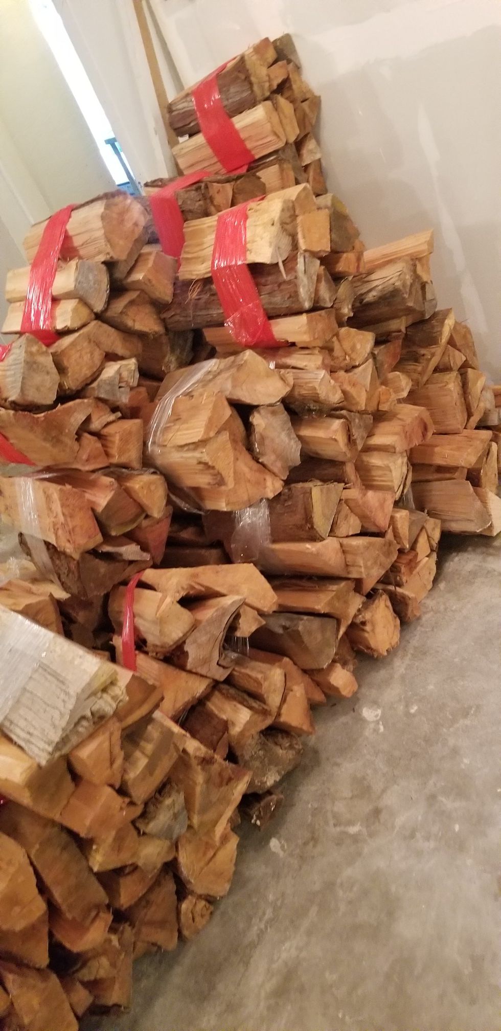 Bundles of dry-seasoned firewood (Ask about delivery)