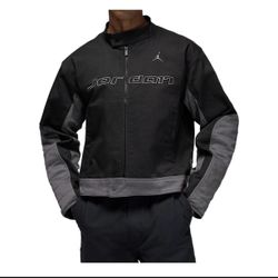 Jordan Men's Motorsport Jacket (Black/Iron Grey/Iron Grey)