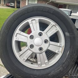 4 Tires and Rims 