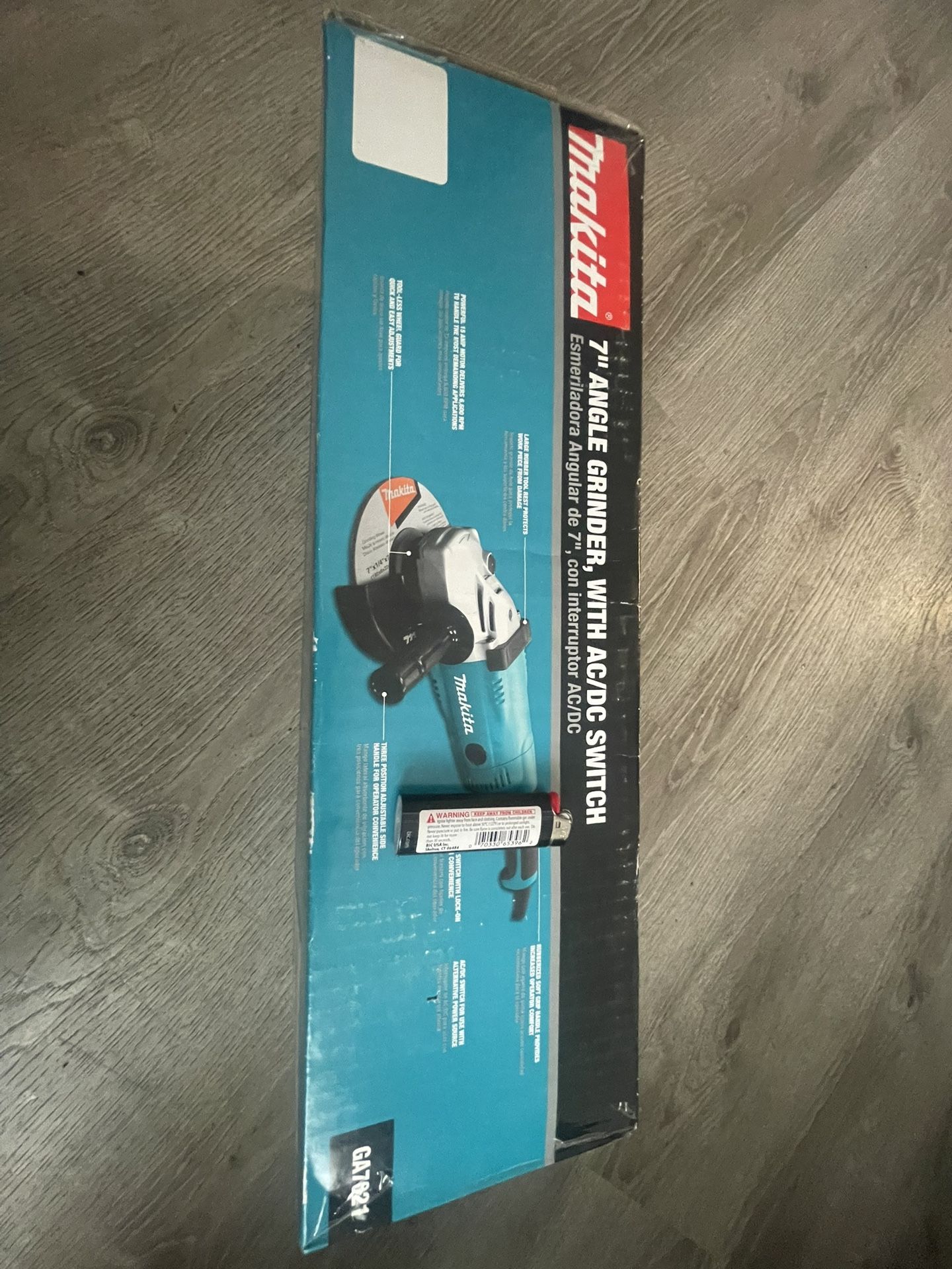 Makita 7” ANGLE GRINDER