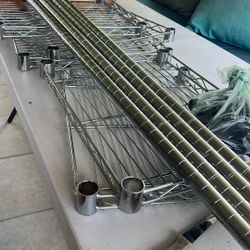Metal Shelves 18“ X 14“