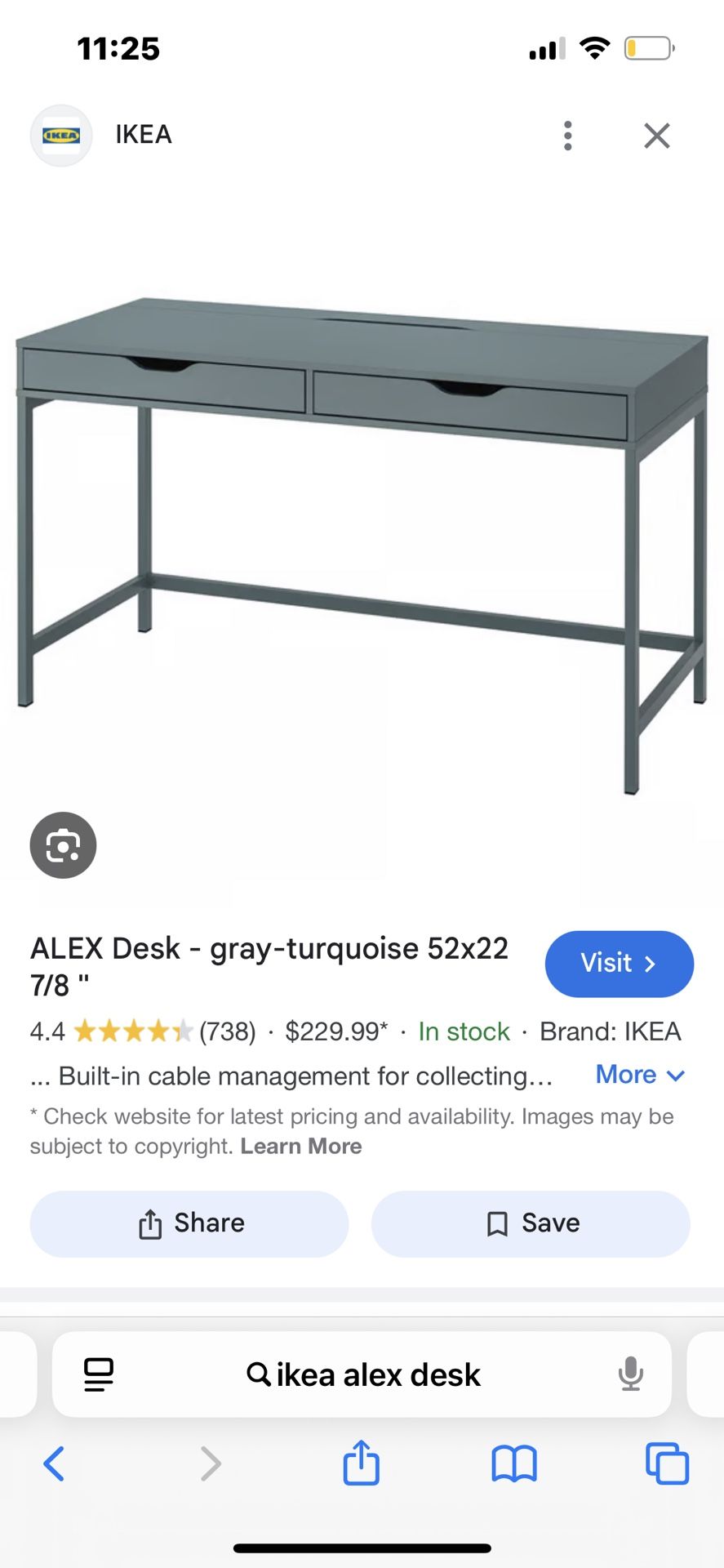 Ikea Desk