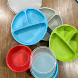 Toddler Plates And Bowls With Lids 