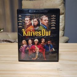 Knives Out 4k UHD + Blu-ray (w/ digital copy)