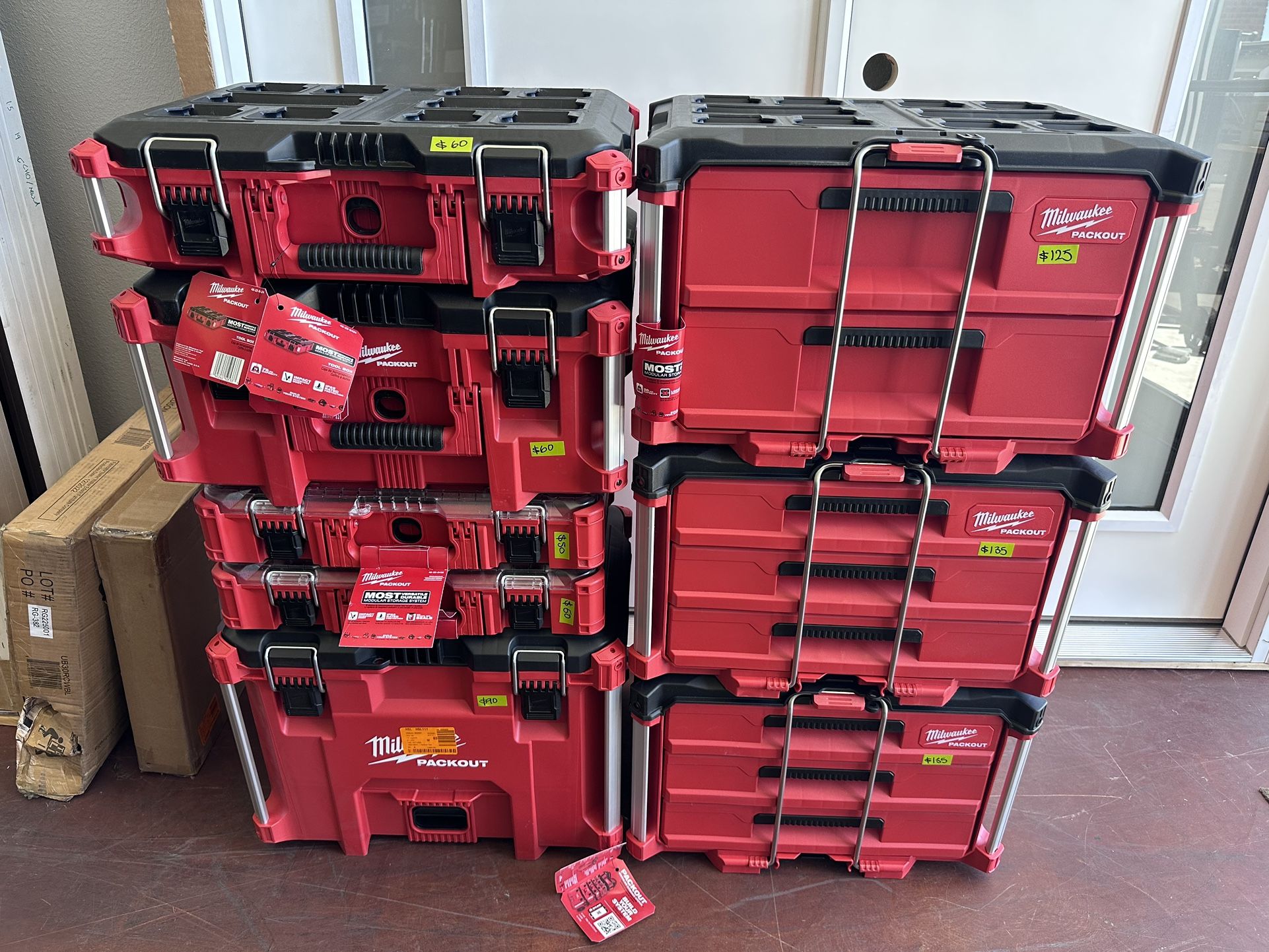 Millwaukee Packout Boxes *PRICED INDIVIDUALLY* for Sale in Glendale, AZ ...