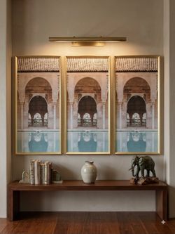 Elegant Framed Architectural Wall Art — 3 Available