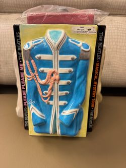 Vintage Beatles "Trendsetters" Square Ceramic Cookie Jar by Vandor #410 of 3600