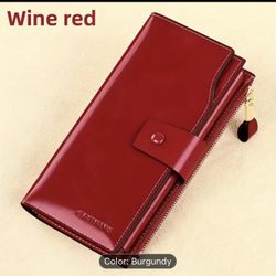Wallet For Women,wind Red —brand New