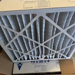 2 Furnace Filters 19x20x4