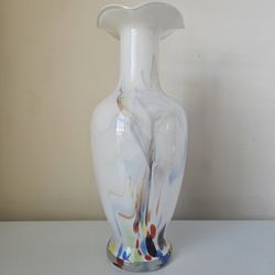 Vase Decor  Ruffled Art
