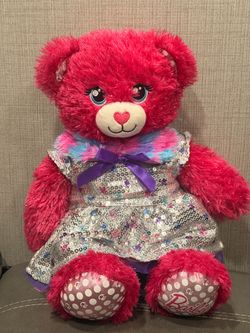 Build-A-Bear Barbie Stuffed Plush Bear